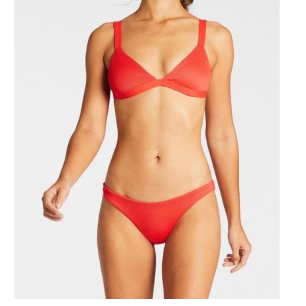 Vitamin A Red Bikini Set